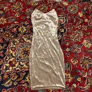 velvet bodycon dress